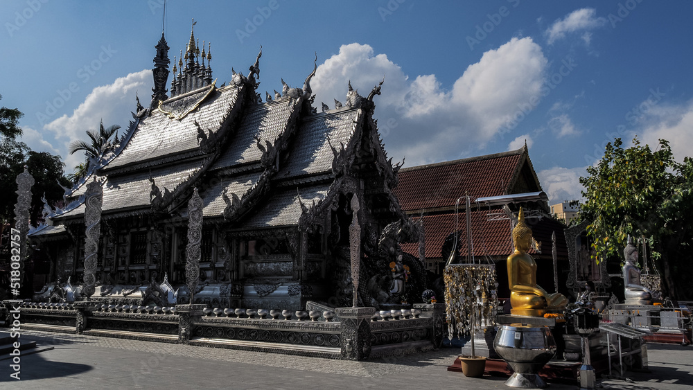 The historic city of Chiang Mai in Thailand