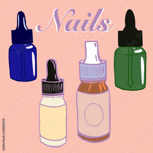 cuticle oil, moisturizing and care cuticle oil,nail industry,nails,hand care,beauty industry,manicure and pedicure oil,bottle, medicine, plastic, liquid, baby, container, dropper, spray, medical, glas