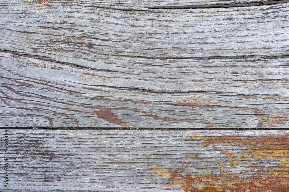 Naklejka premium old grey rustic grunge wooden texture - wood background square