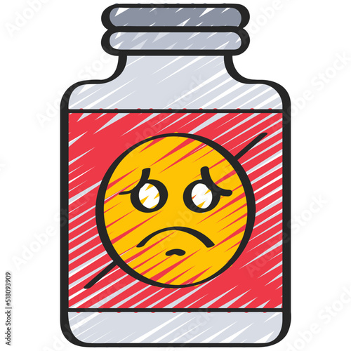 Anti Depressant Pills Icon