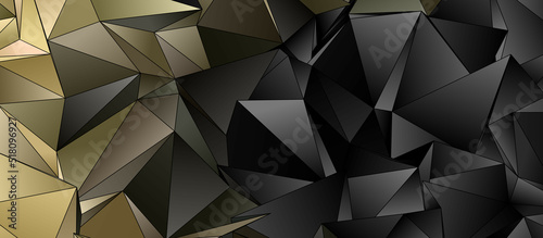 Abstract Low-Poly background. triangulated texture. Design 3d. Polygonal geometrical pattern. Triangular modern style