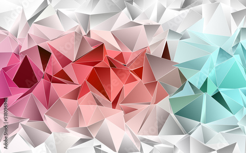 Abstract Low-Poly background. triangulated texture. Design 3d. Polygonal geometrical pattern. Triangular modern style