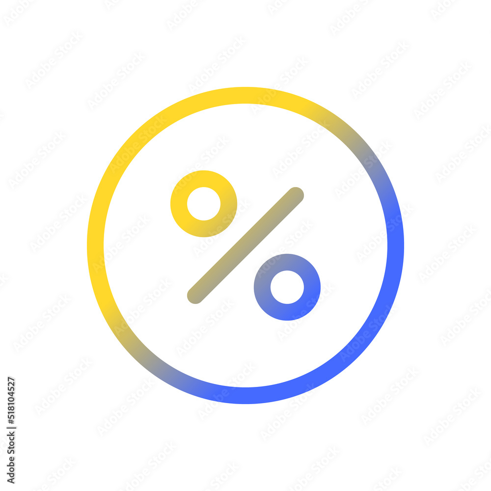 Interest rate pixel perfect gradient linear ui icon. Percentage. Mortgage and lending. Banking, finance. Line color user interface symbol. Modern style pictogram. Vector isolated outline illustration Interest rate pixel perfect gradient linear ui icon. Percentage. Mortgage and lending. Banking, finance. Line color user interface symbol. Modern style pictogram. Vector isolated outline illustration