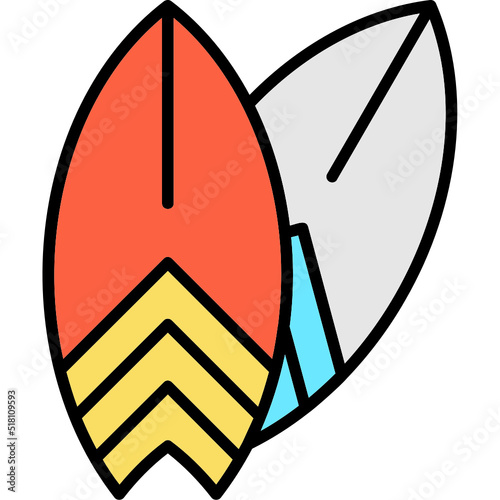 Surfing Icon