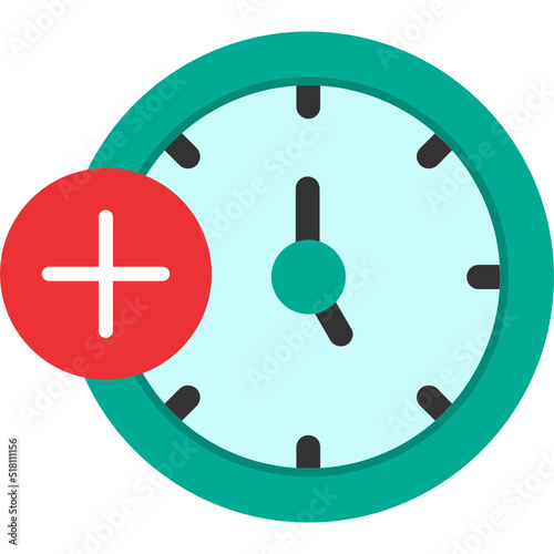 Medical Clock Icon