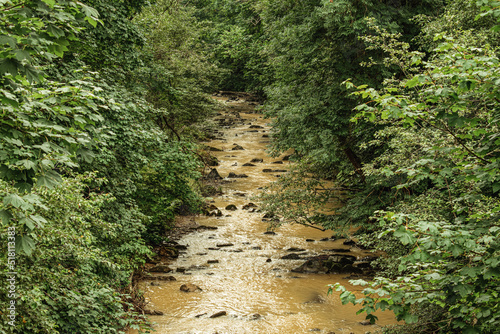 strumień górski mountain stream water woda © Jacek Pobłocki