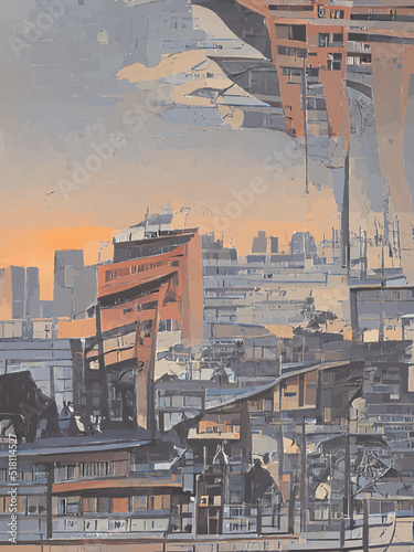 panorama of the city
