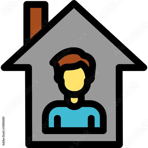 Stay Home Icon