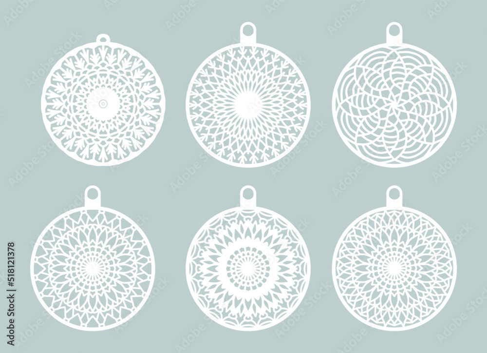 snowflakes christmas design vector set snowflakes christmas design vector set