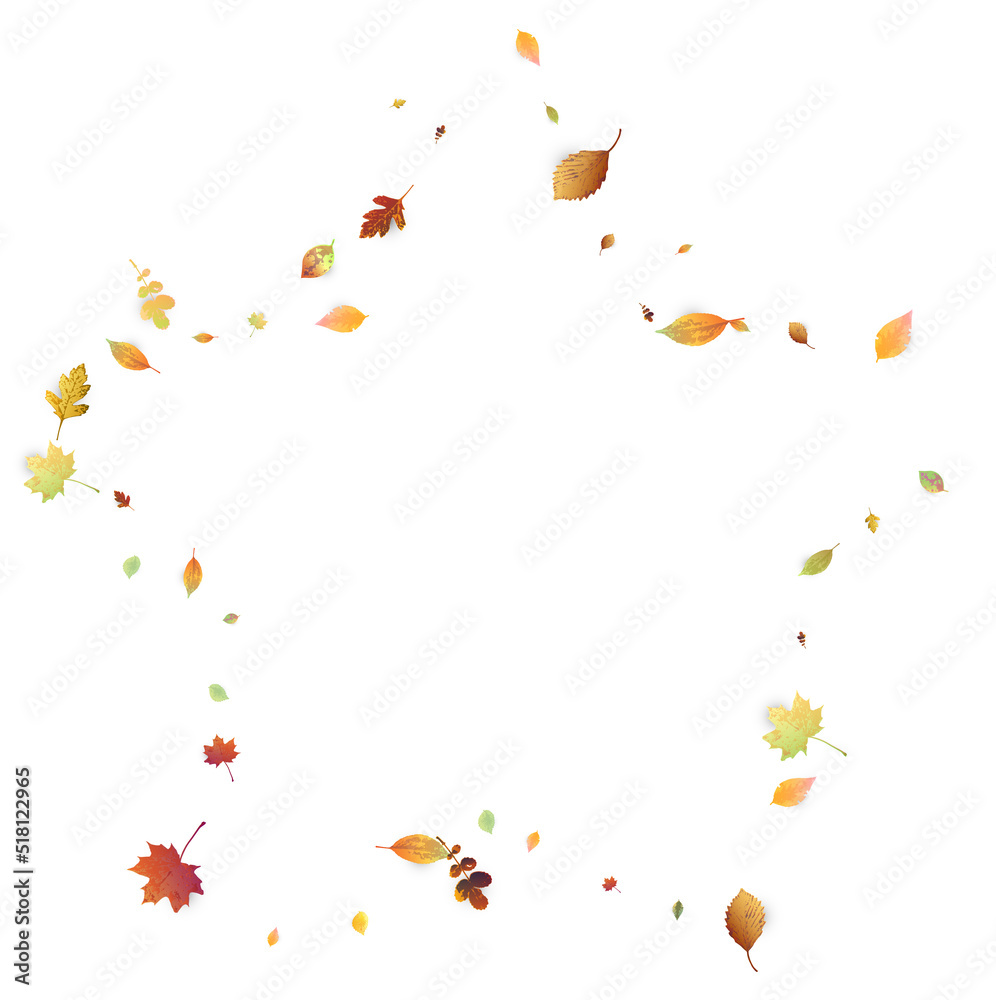 Leaves Falling Autumn Foliage Chaotic Leaf Flying Leaves Falling Autumn Foliage Chaotic Leaf Flying