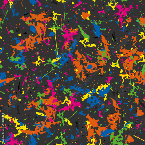 Abstract color pattern with...