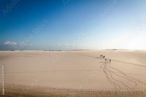 Turisti nelle dune