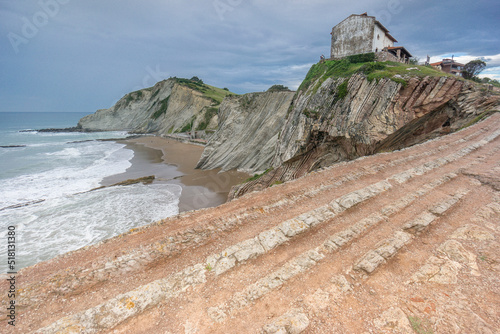 ermita de San Telmo, Zumaia, Guipuzcoa, Euzkadi, Spain photo