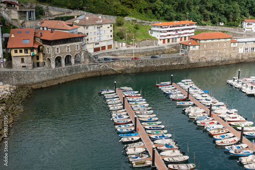 puerto pesquero, Mutriku, Vizcaya, Euzkadi, Spain photo