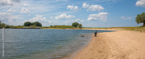 lake Loowaard near Loo in Gelderland, the Netherlands