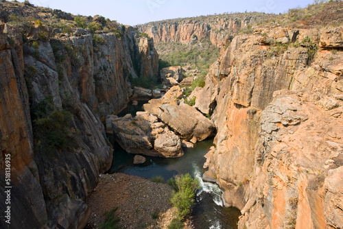 Blyde river canyon, Bourke’s Luck potholes, South-Africa..