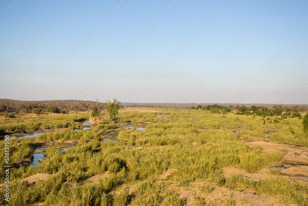 River in Kruger National park, South-Africa