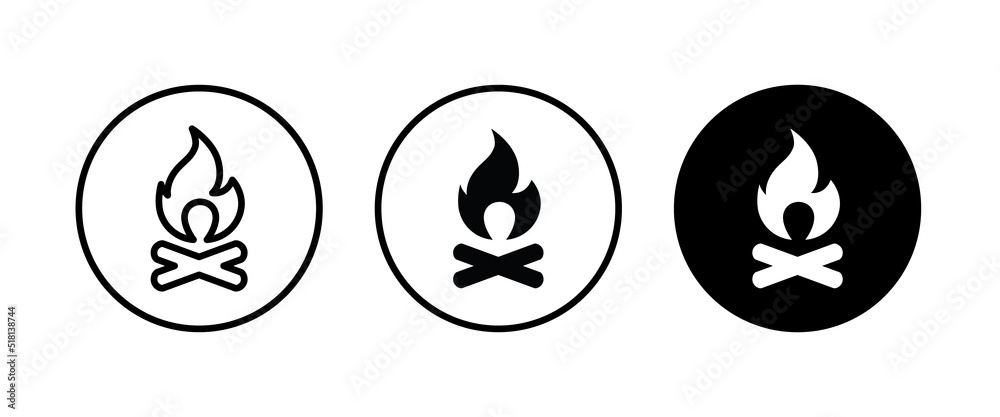 Fire flame icon vector, sign, symbol, logo, illustration, editable stroke, flat design style isolated on white linear Fire flame icon vector, sign, symbol, logo, illustration, editable stroke, flat design style isolated on white linear