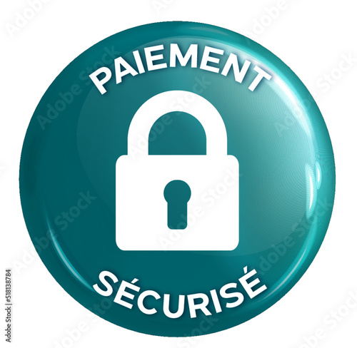 Icône Commerce en ligne - Paiement Sécurisé
