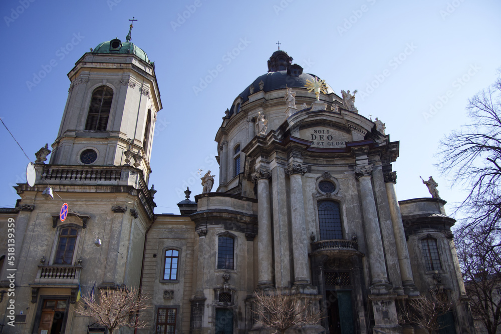 The Dominican church and monastery is a historical baroque complex of the church and monastery of the Dominican Order of the XVIII century in Lviv, an architectural monument