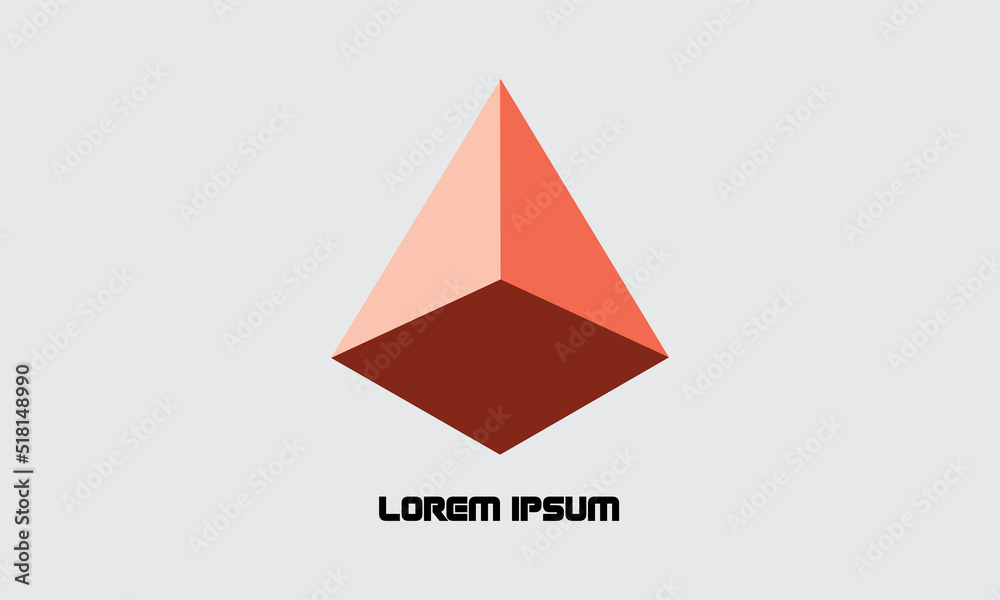 IMAGE OF CREATIVE LOGO. RED BACKGROUND. VECTOR TEMPLATES IMAGE OF CREATIVE LOGO. RED BACKGROUND. VECTOR TEMPLATES