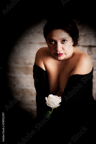 Grecia with the white rose