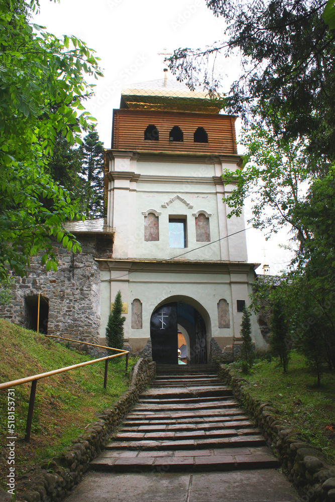 Monastery in Manyava village, Ivano-Frankivsk Region, Ukraine	
