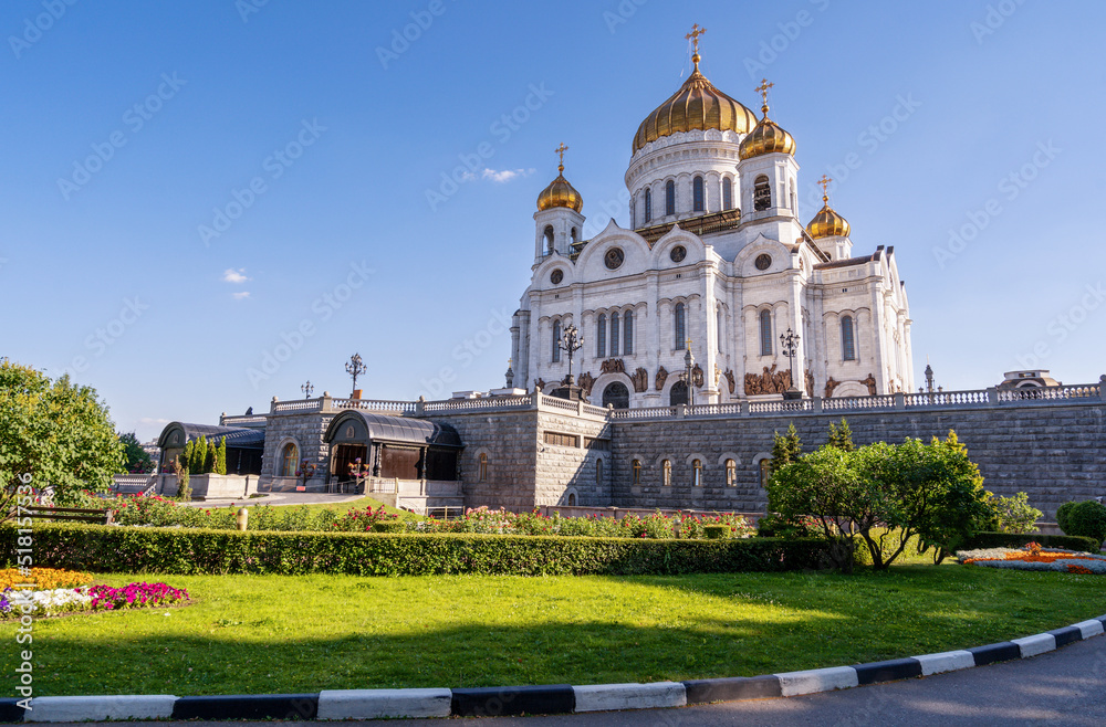 The Cathedral Of Christ The Savior. Russia. Moscow.