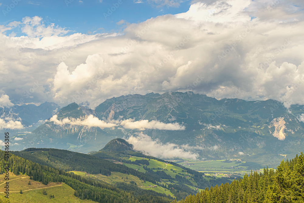 mountain view in Austria