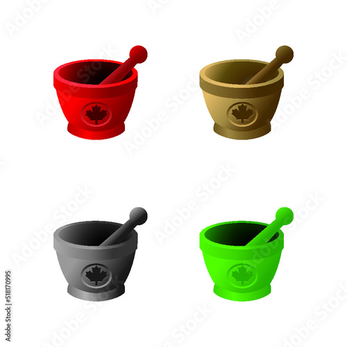 herbal medicine Canada logo vector