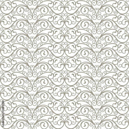 seamless abstract white and grey background.Geometric pattern with wavy stripes. Vector doodle patterns.