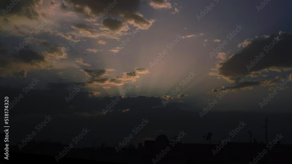 time lapse of clouds at night time lapse of clouds at night