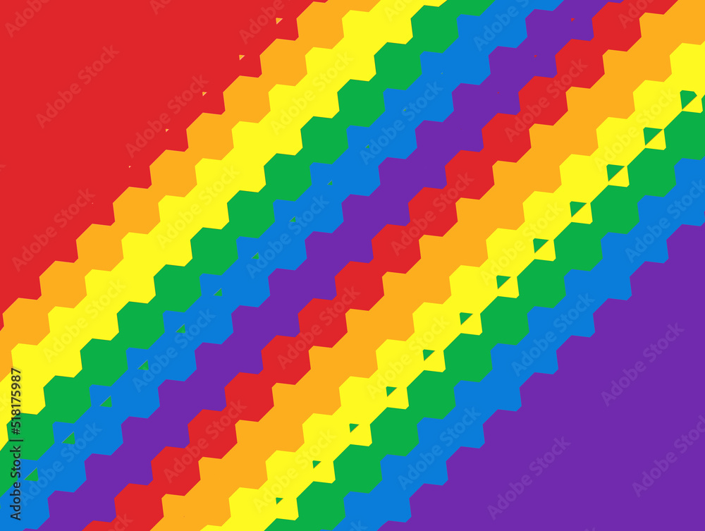 LGBT Coloured Design LGBT Coloured Design