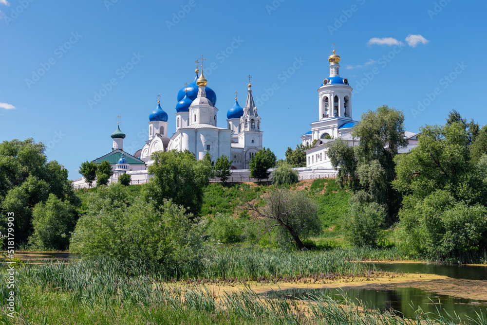 View of the Bogolyubsky convent, Bogolyubovo, Vladimir region, Russia.