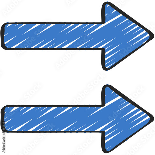 Two Arrows Icon