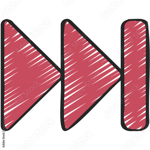 Fast Forward Arrow Icon