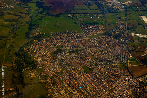 Visuale aerea di Ardea