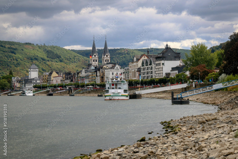 Fototapeta premium Views from the town of Boppard, Germany
