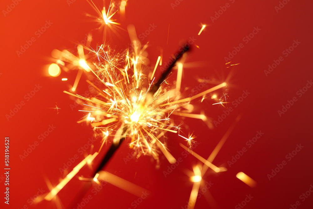 Obraz premium Christmas and newyear party sparkle