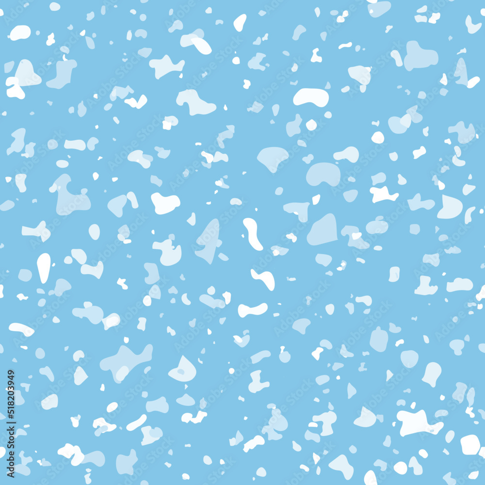 Terrazzo seamless pattern. Vector seamless pattern with pebbles and stone. Pattern ideal for wrapping paper, wallpaper, terrazzo flooring Terrazzo seamless pattern. Vector seamless pattern with pebbles and stone. Pattern ideal for wrapping paper, wallpaper, terrazzo flooring
