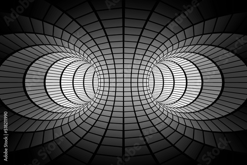 Abstract surface with a checkerboard