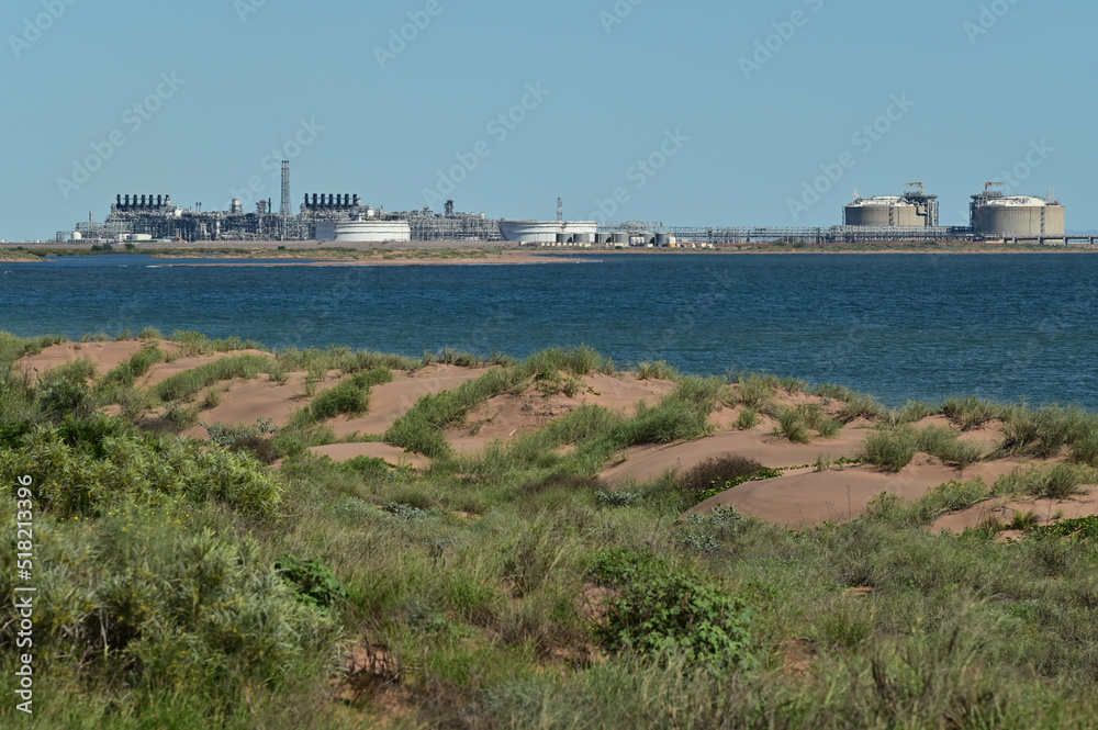 Wheatstone LNG liquefied natural gas plant Onslow Western Australia