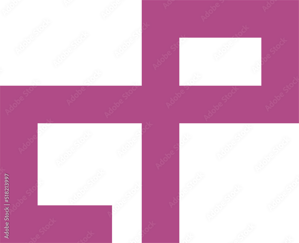 abstract combination of letters C and P abstract combination of letters C and P