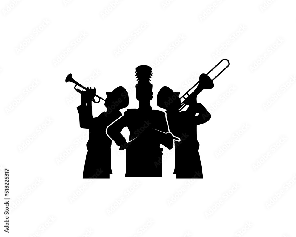 Marching band vector design stock vector adobe stock