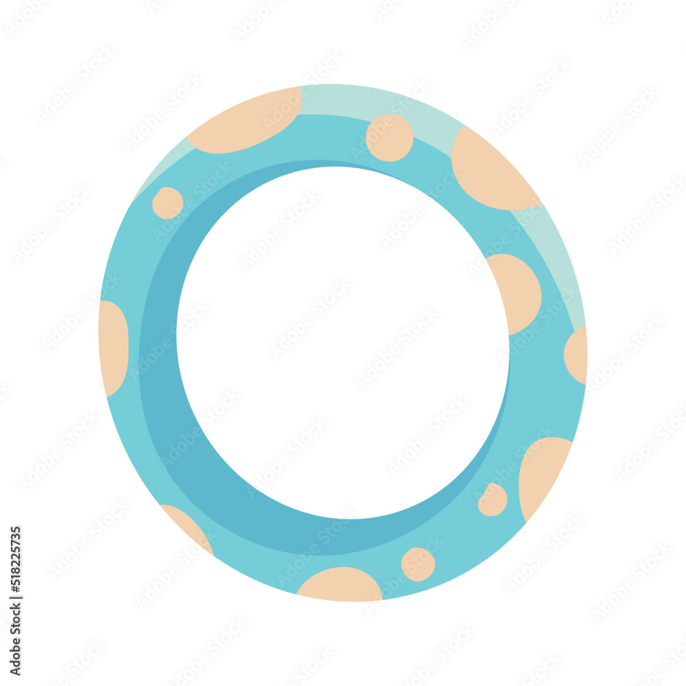 Obraz premium inflatable ring icon