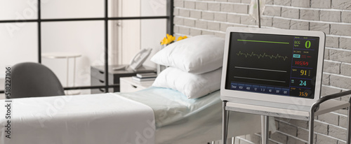 Modern heart rate monitor i...