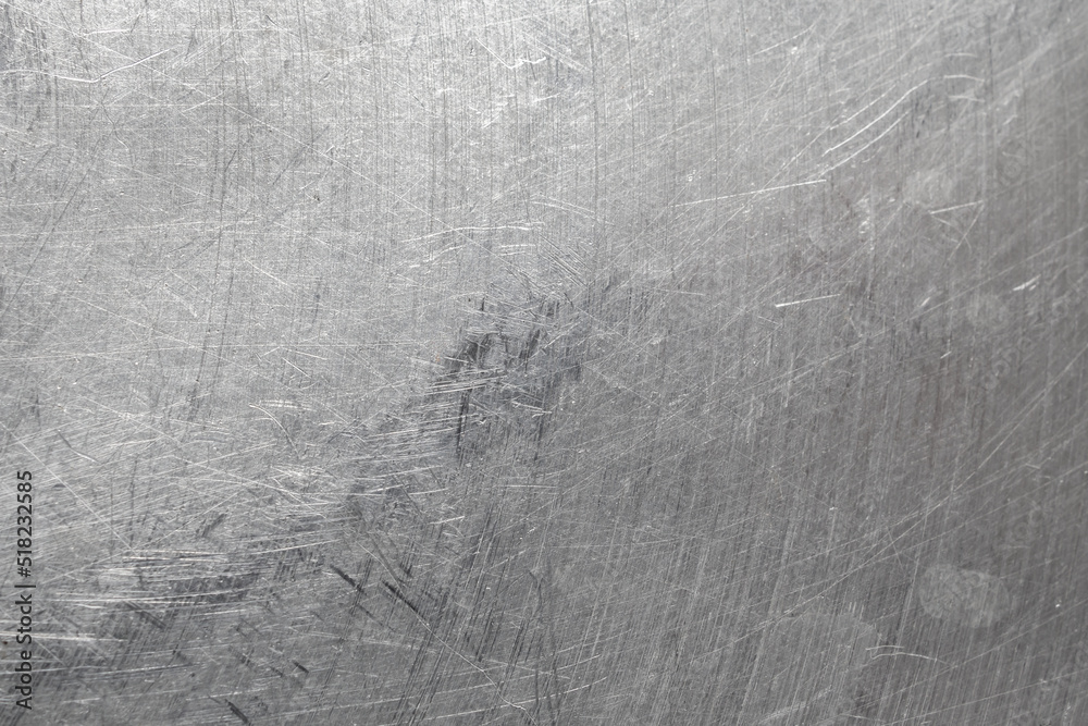Naklejka premium stainless steel plate metal texture surface background