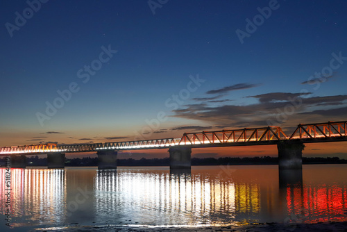 Fototapeta Naklejka Na Ścianę i Meble -  bridge at night