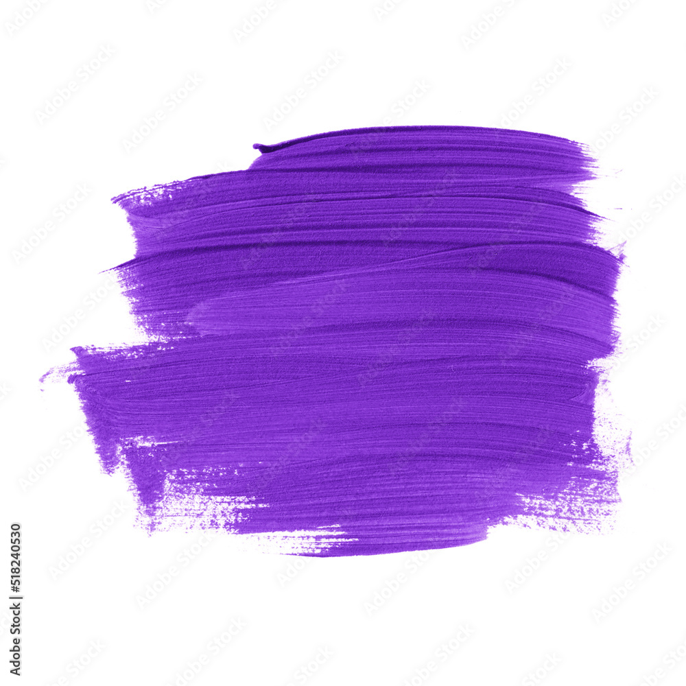 Purple brush stroke acrylic paint abstract background illustration. Perfect watercolor design for headline, logo and sale banner. 