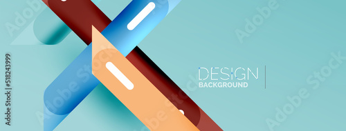 Background overlapping lines. Dynamic lines abstract wallpaper. Straight lines composition vector illustration for wallpaper banner background or landing page
